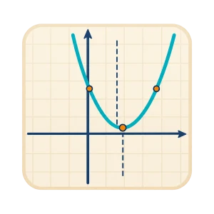 Parabolė ir kvadratinės funkcijos grafikas