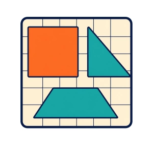 Area of various geometric shapes